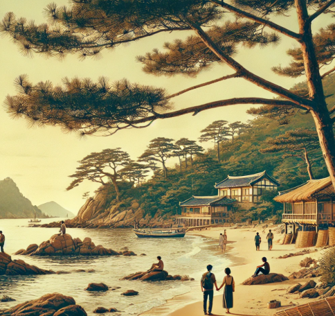 아름다운 사랑도 섬 여행 사진