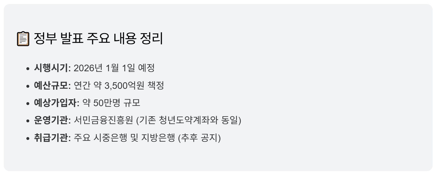 정부발표 주요 내용