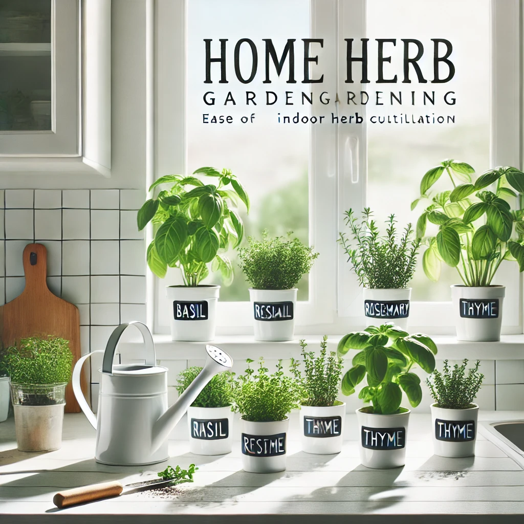 가정에서 쉽게 키우는 허브