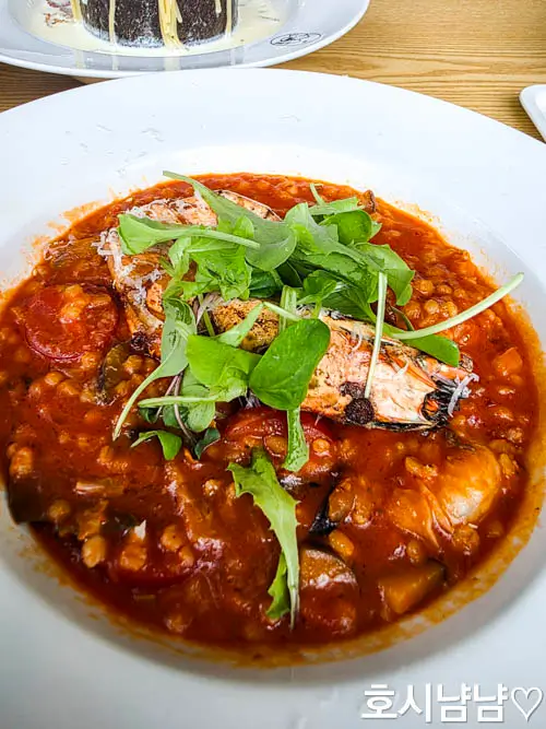 킹 블랙타이거 새우 감베리 파스타