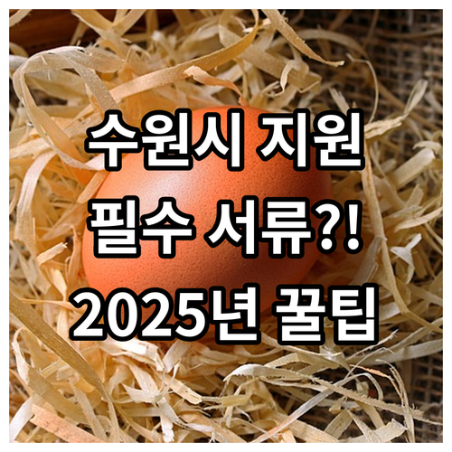 2025년 수원시 난임부부 약제비 지..