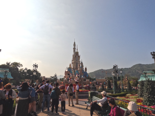 홍콩 디즈니랜드 매직 캐슬
