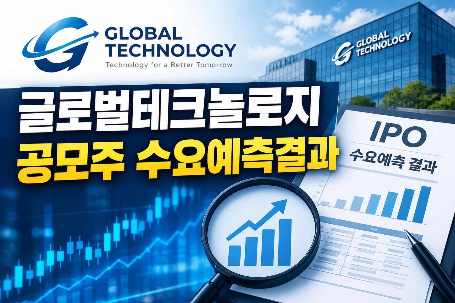 글로벌테크놀로지 공모주 수요예측결과