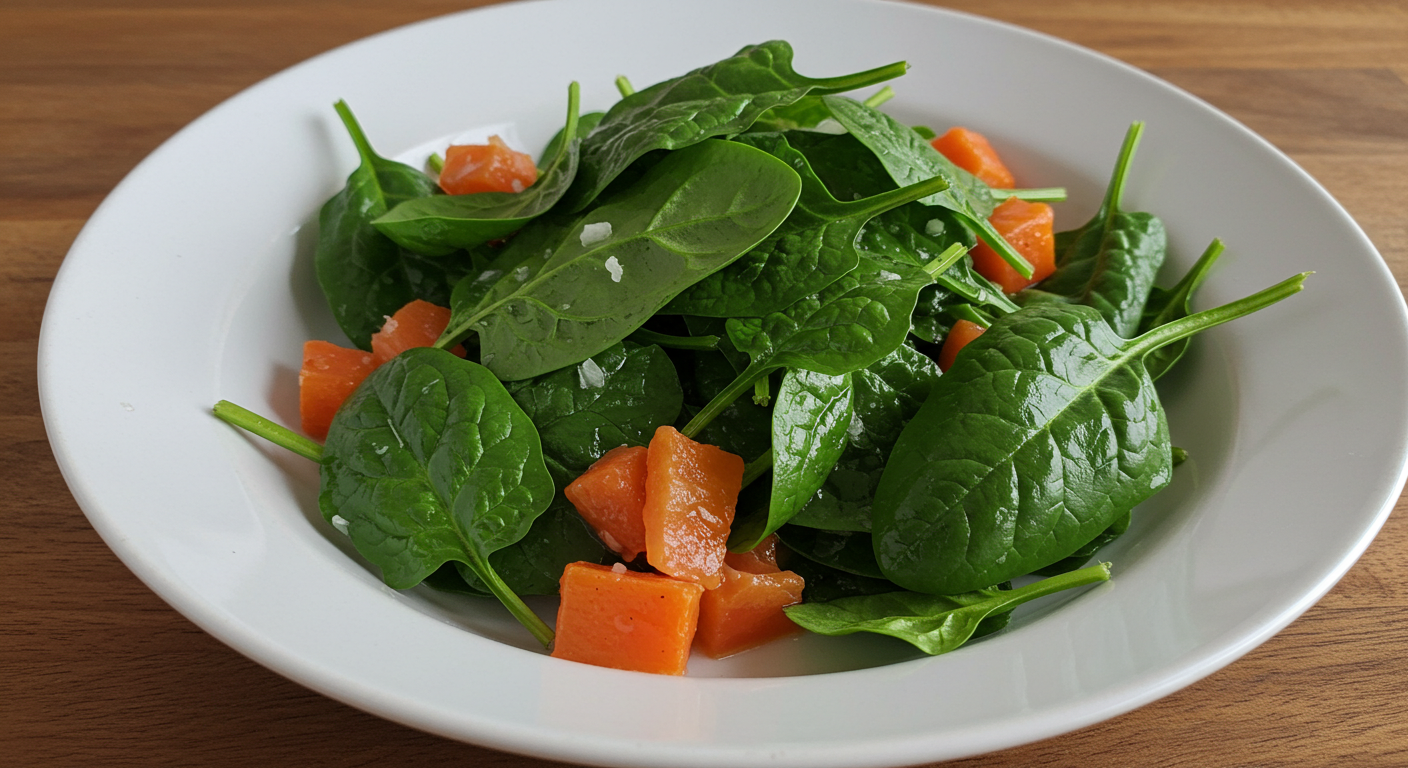 저녁엔 시금치 무침 (Spinach)