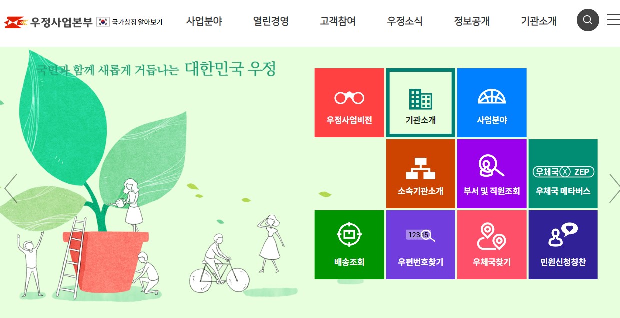 우체국 복지카드 가맹점 우체국 복지포인트 사용처