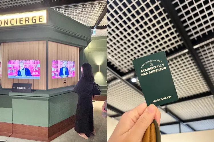 우연히 웨스 앤더슨-사진전-관람-초입