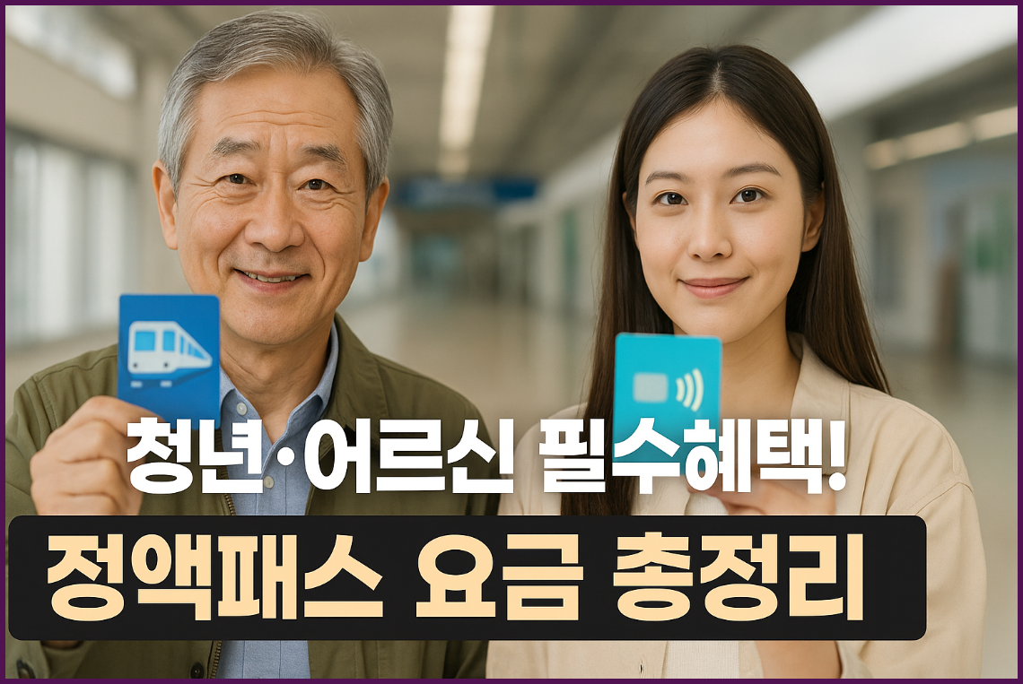 2026년 전국 대중교통 정액패스 출시!