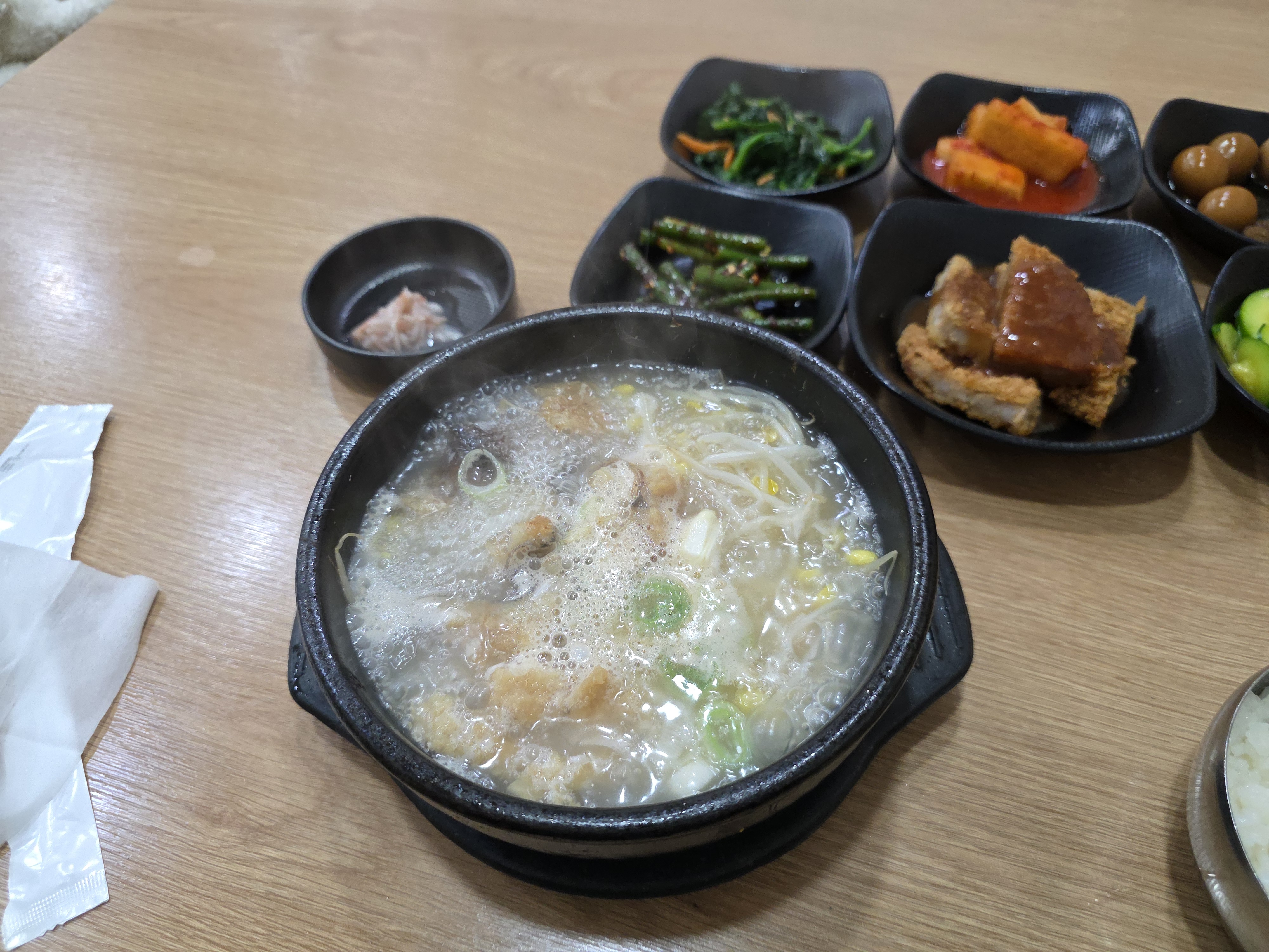 행복담은 한그릇 오정동 백반집 황태탕 된장찌개 청국장 가격 영업시간 주차 09