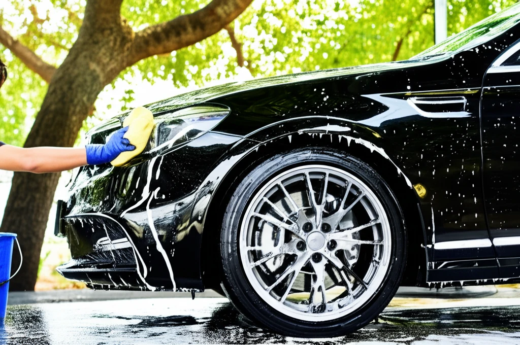 검은차 완벽 관리법: 세차부터 광택까