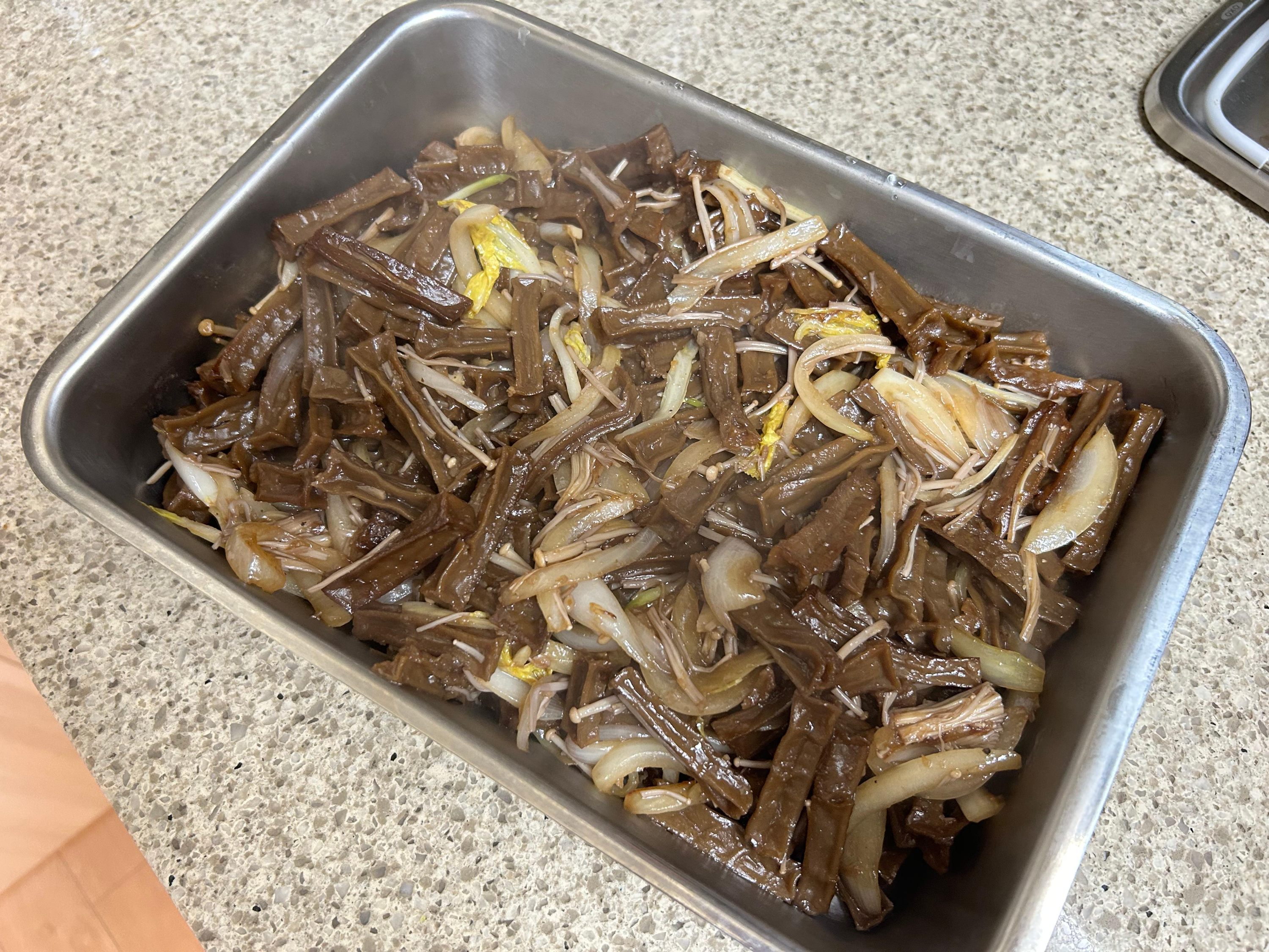 [chef, Daddy] 도토리묵볶음 레시피｜쫀득한 건도토리묵 반찬 간단하게 만들기