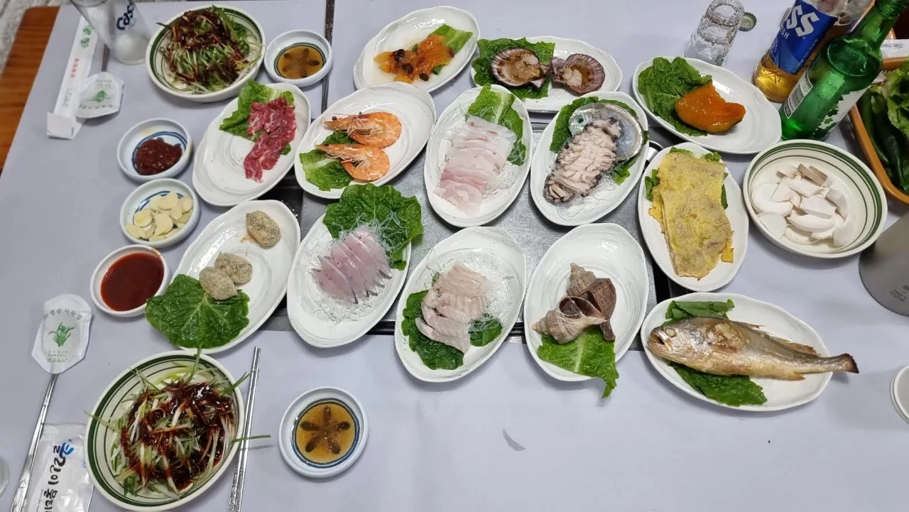 풍년불고기집 한상차림