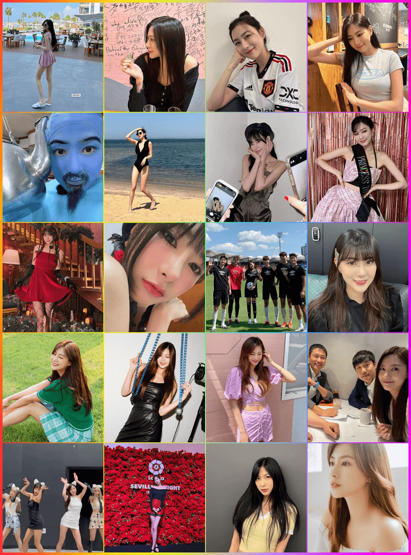 에이핑크 인스타 사진 모습