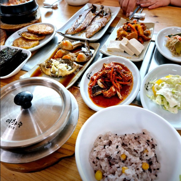 진천 청산가든 메뉴 이미지