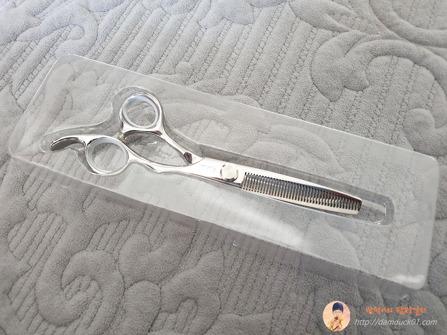 바비온 E2-6040T 틴닝 가위 개봉