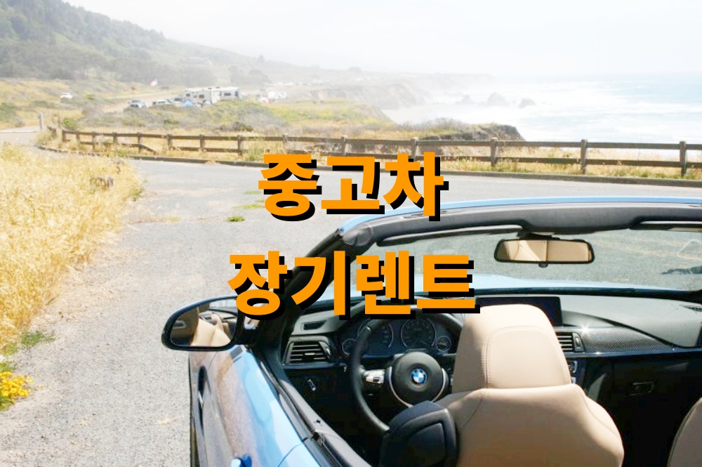 중고차 장기렌트 주의사항