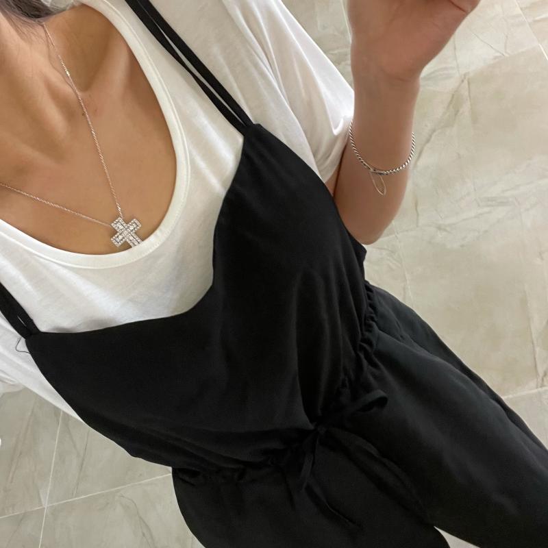 SOUP 끈 나시 점프수트 핏 필수 아이템 여성복 sw6ov90