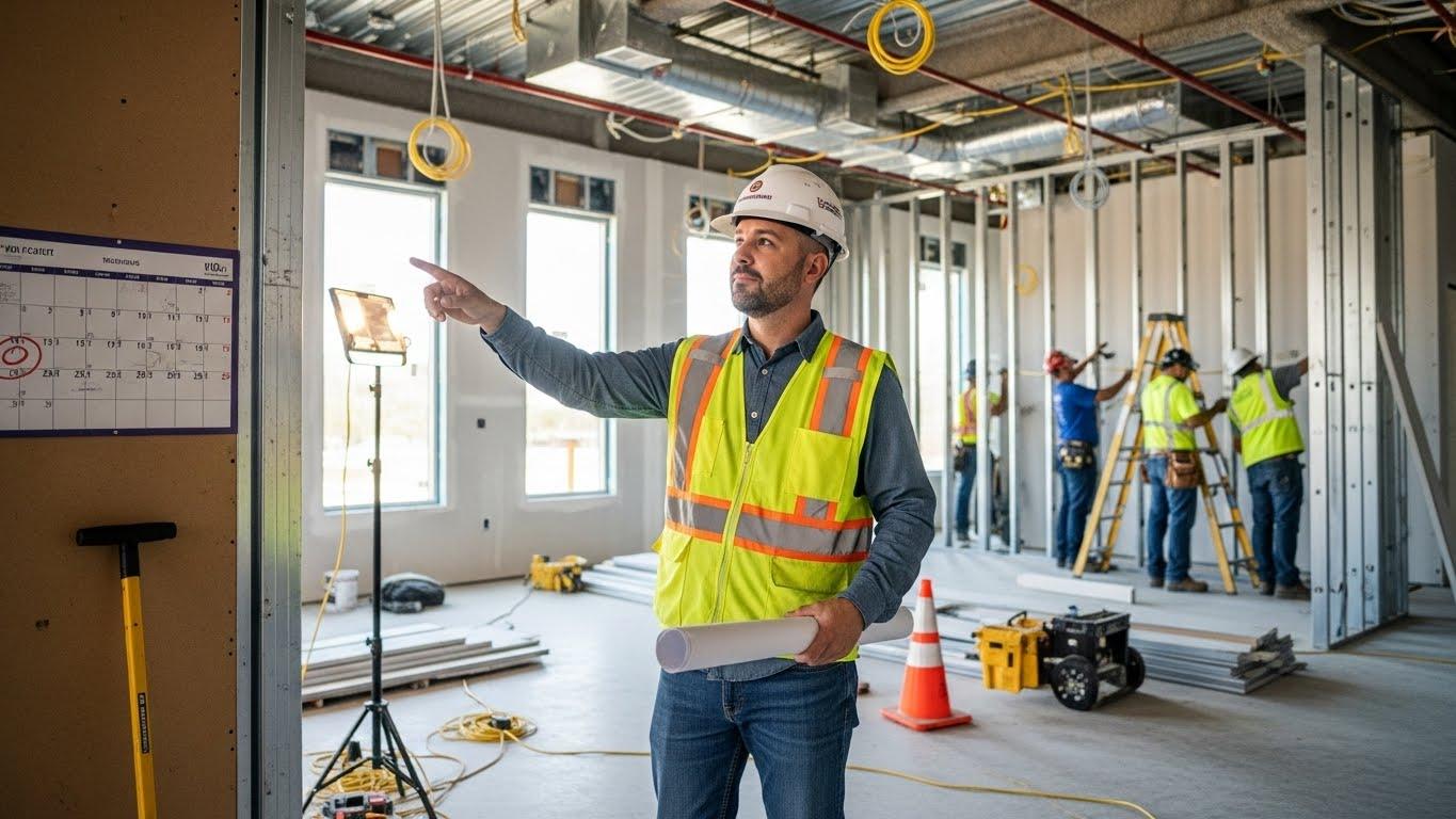 인테리어 공사 기간 연장