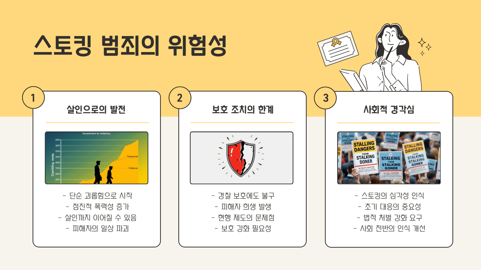 왜 스토킹이 이렇게 위험한가?