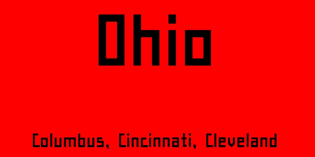 미국 오하이오 주에서 자주 쓰이는 영어 표현들