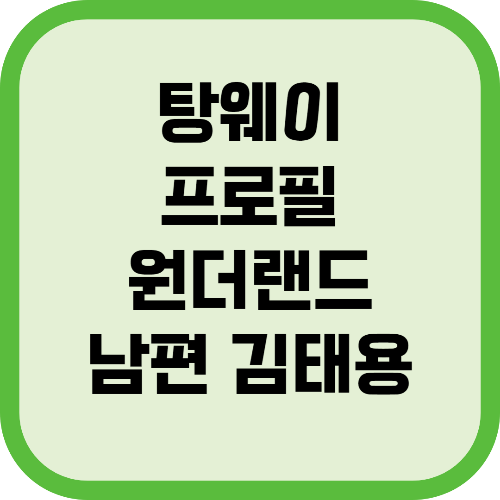 탕웨이 프로필 원더랜드 남편 김태용