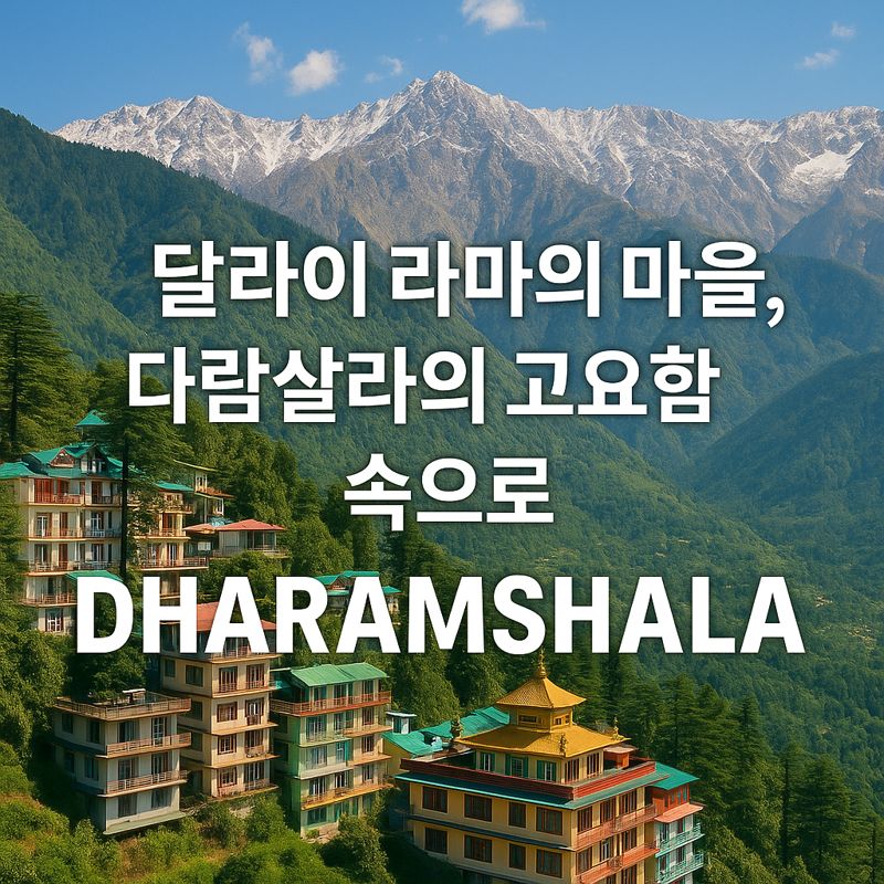 달라이 라마의 마을, 다람살라(Dharamshala) — 마음이 멈추는 힐링의 마을