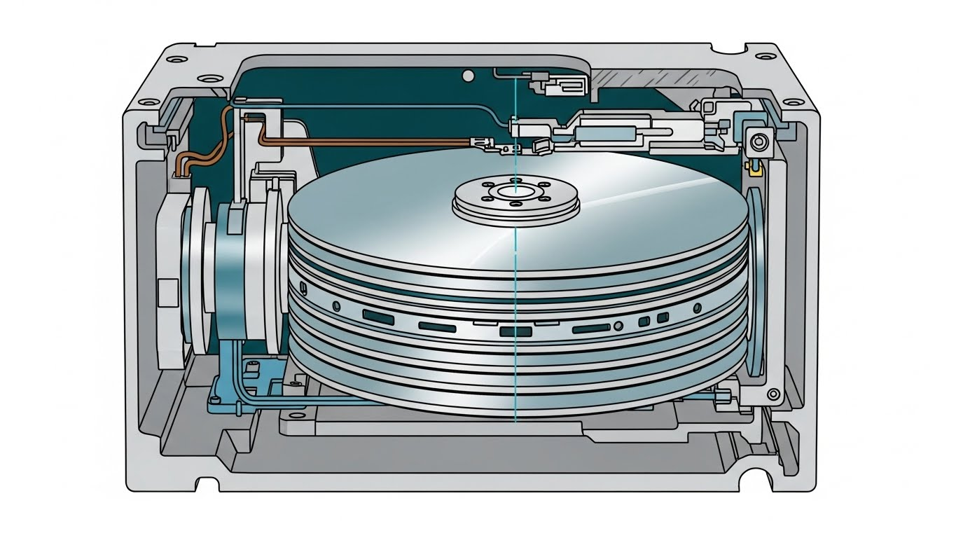 HDD란 무엇인가? 하드디스크의 작동 원리와 SSD와의 결정적 차이