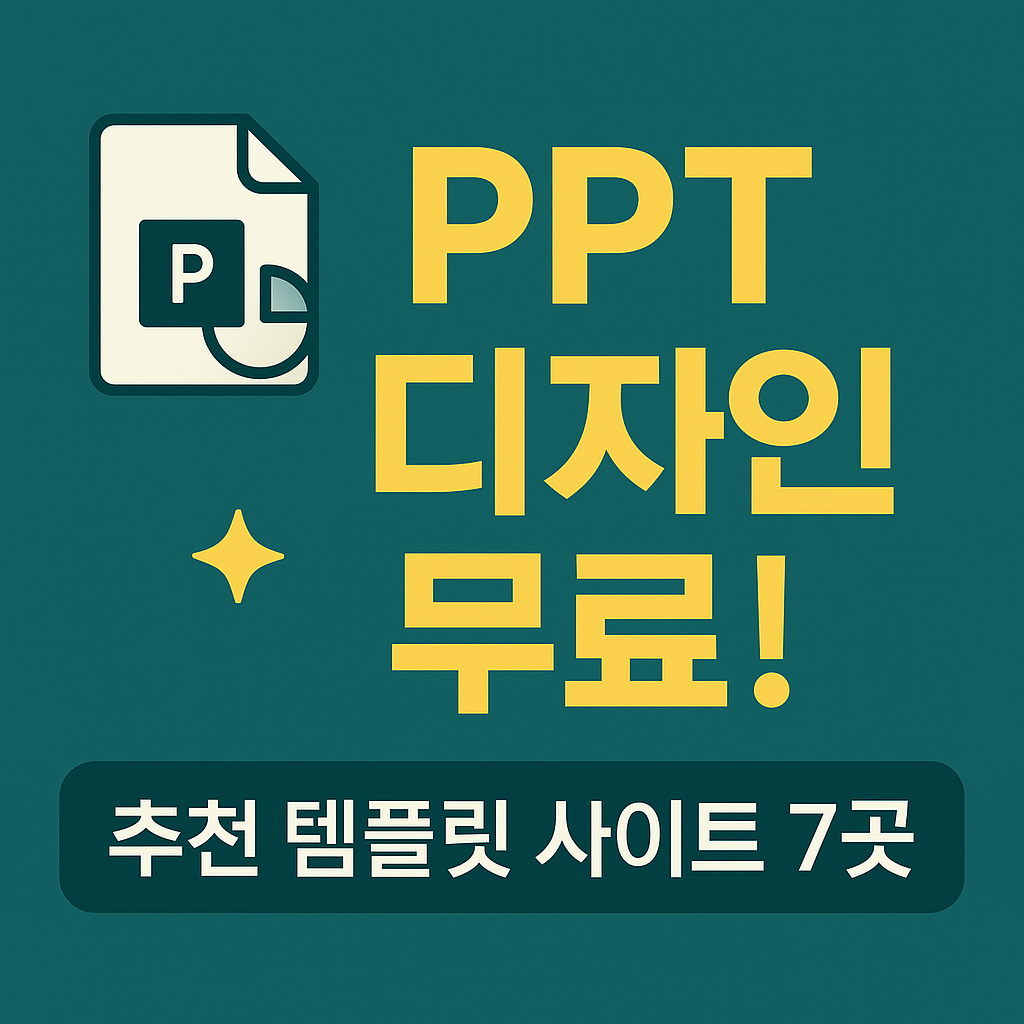 PPT 디자인 무료 사이트