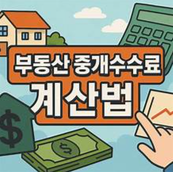 부동산 중개 수수료 계산법