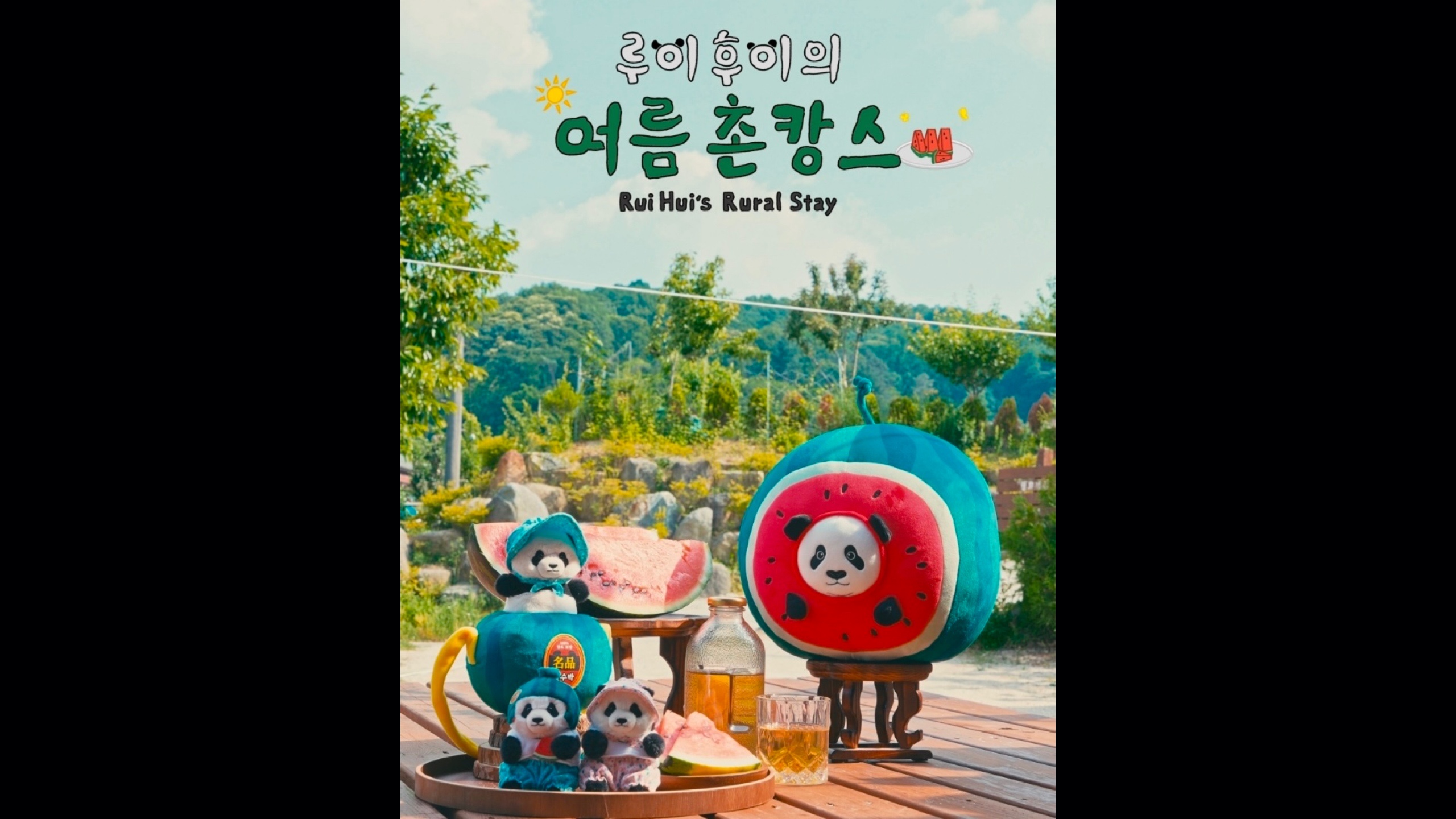 EP.4 수박만큼 달콤한 촌캉스🍉 | #shorts #루이후이의대한민국구석구석