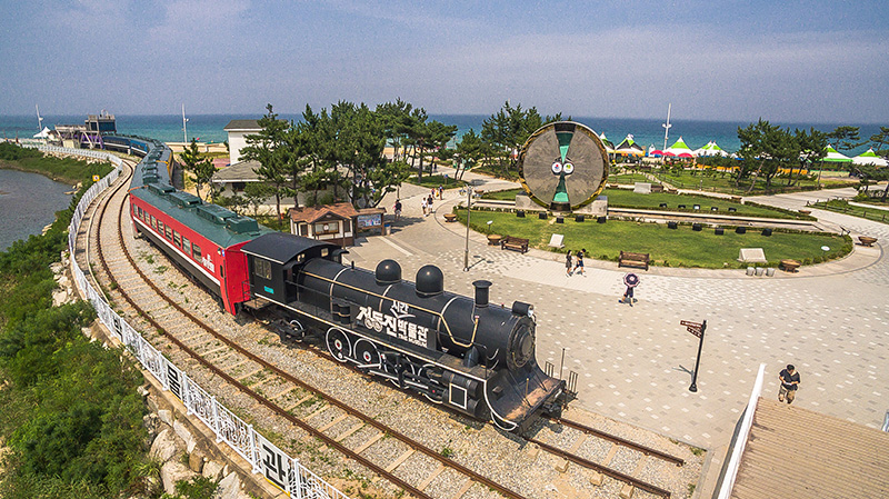 정동진 시간박물관과 모래시계공원