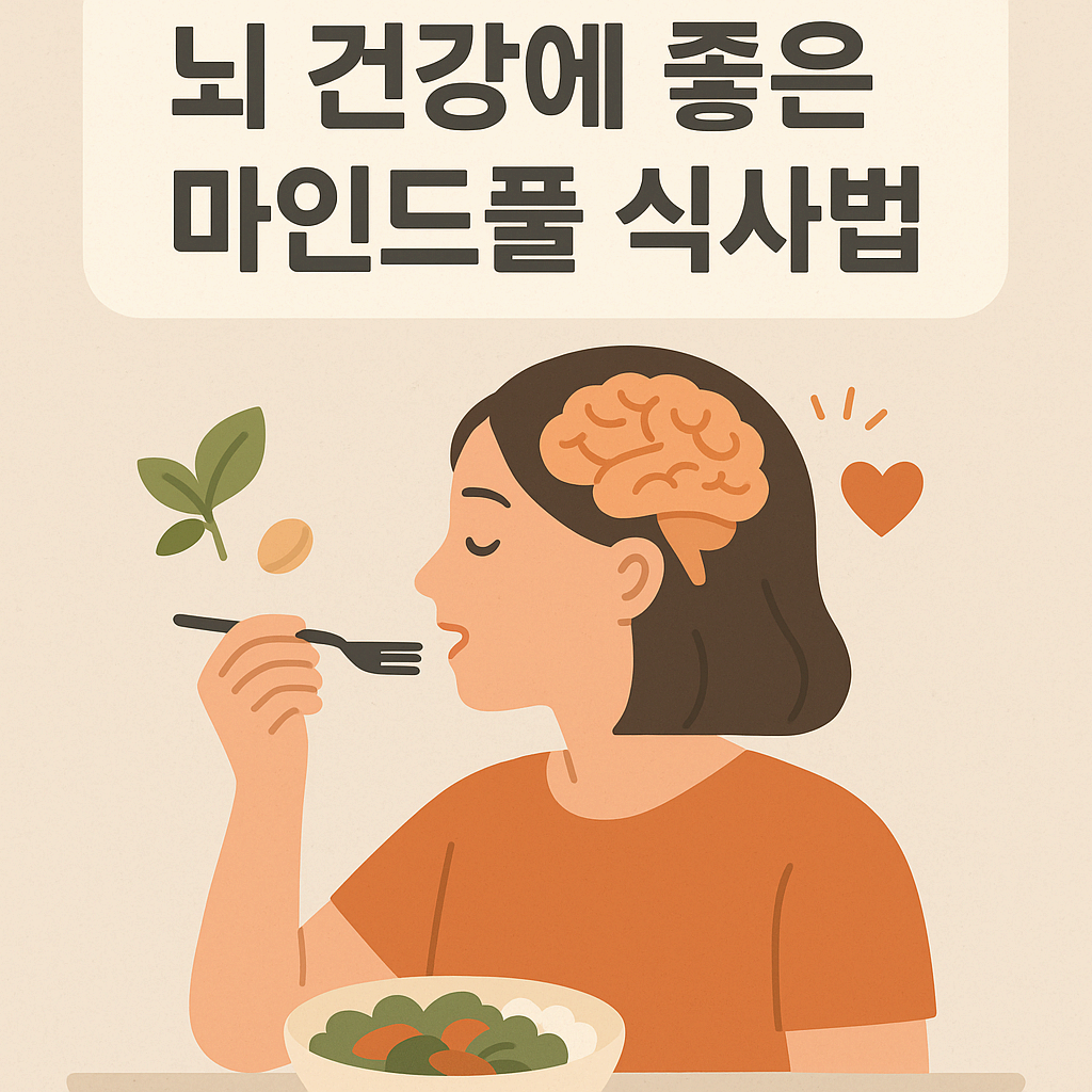 뇌 건강에 좋은 마인드풀 식사법