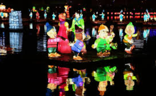 진주 남강 유등축제 입장료(부교통행권) 주차장