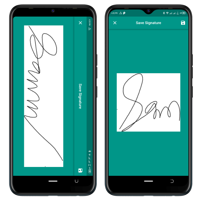 모바일 전자서명 하는 방법 (아이폰, 안드로이드)
