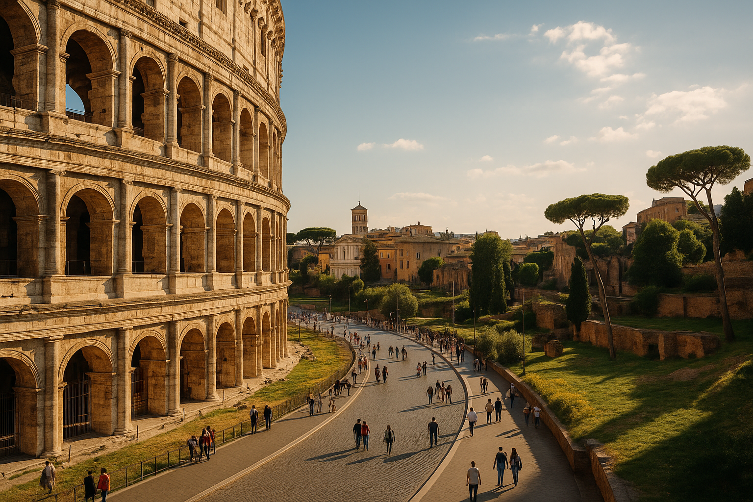 로마 관련 사진.