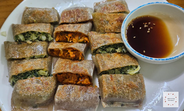 광천막국수-메밀전병