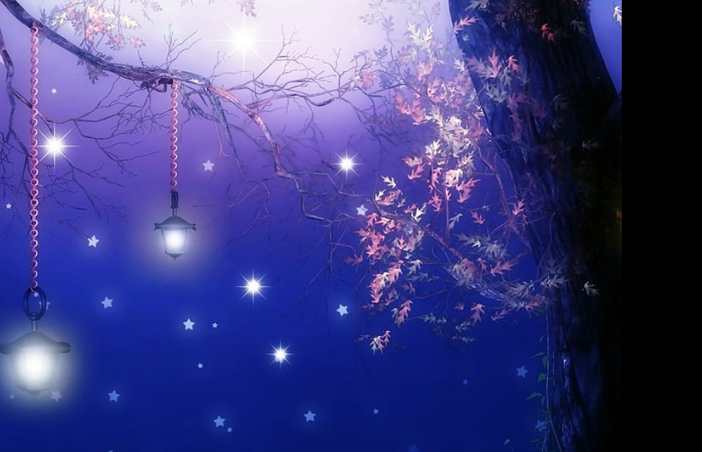 불안을 잠재우는 밤하늘 이미지