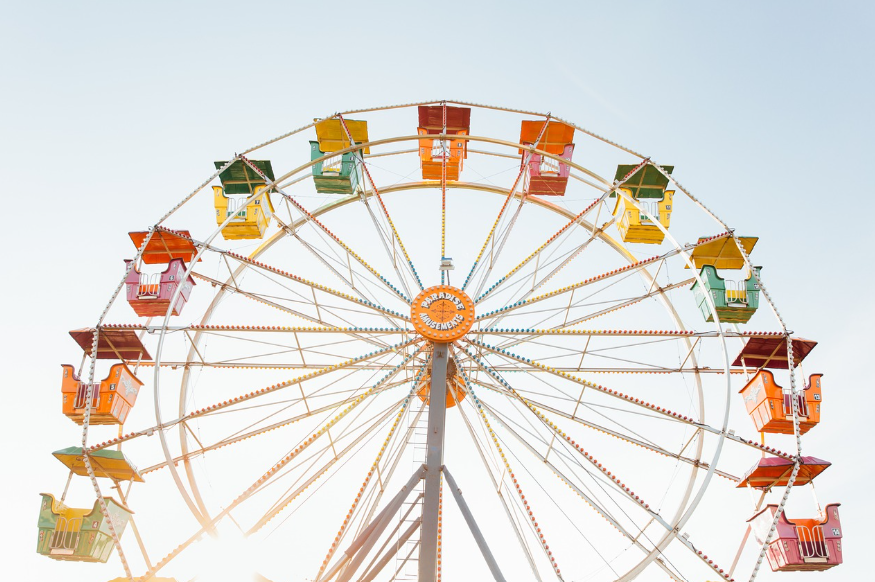 놀이공원 이미지