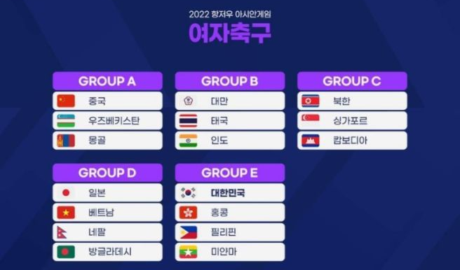 항저우 아시안 게임 축구 실시간 중계 보기