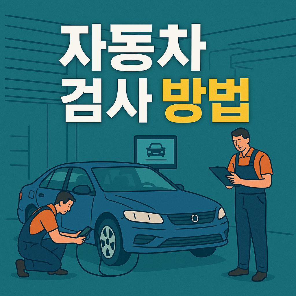 🚗자동차 검사 안 받으면 벌금 30만원?! 반드시 알아야 할 검사 방법 총정리