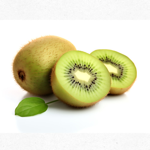 비타민C가 풍부한 신선한 키위 슬라이스