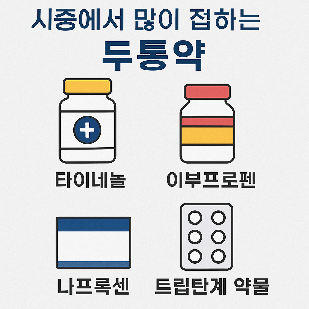 두통약 종류와 부작용 총정리
