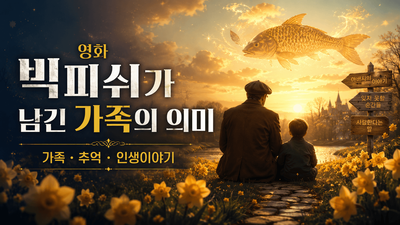영화 빅피쉬 대체포스터