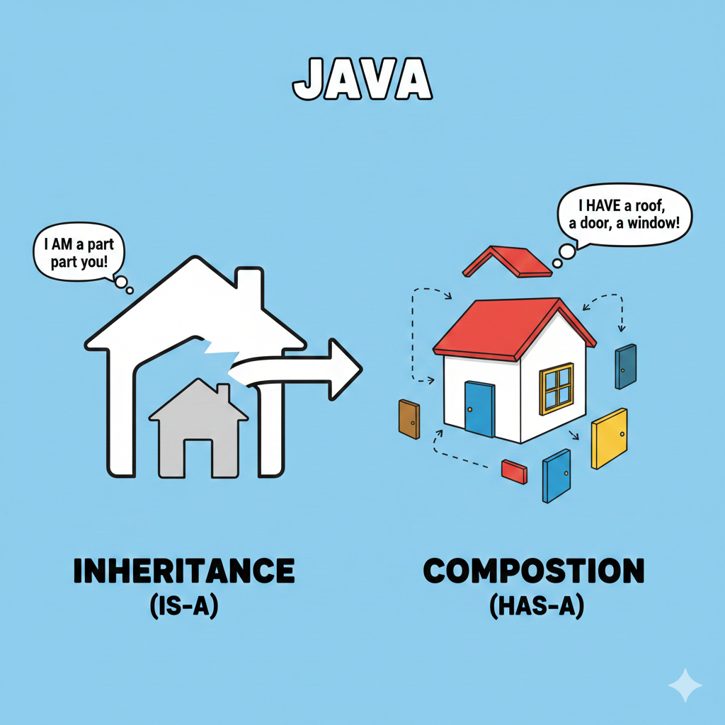 컴포지션(Composition)과 상속의 차이