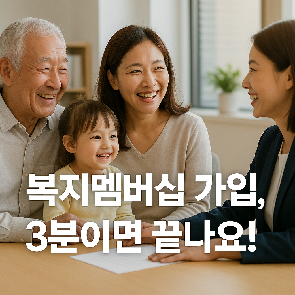 복지멤버십 가입