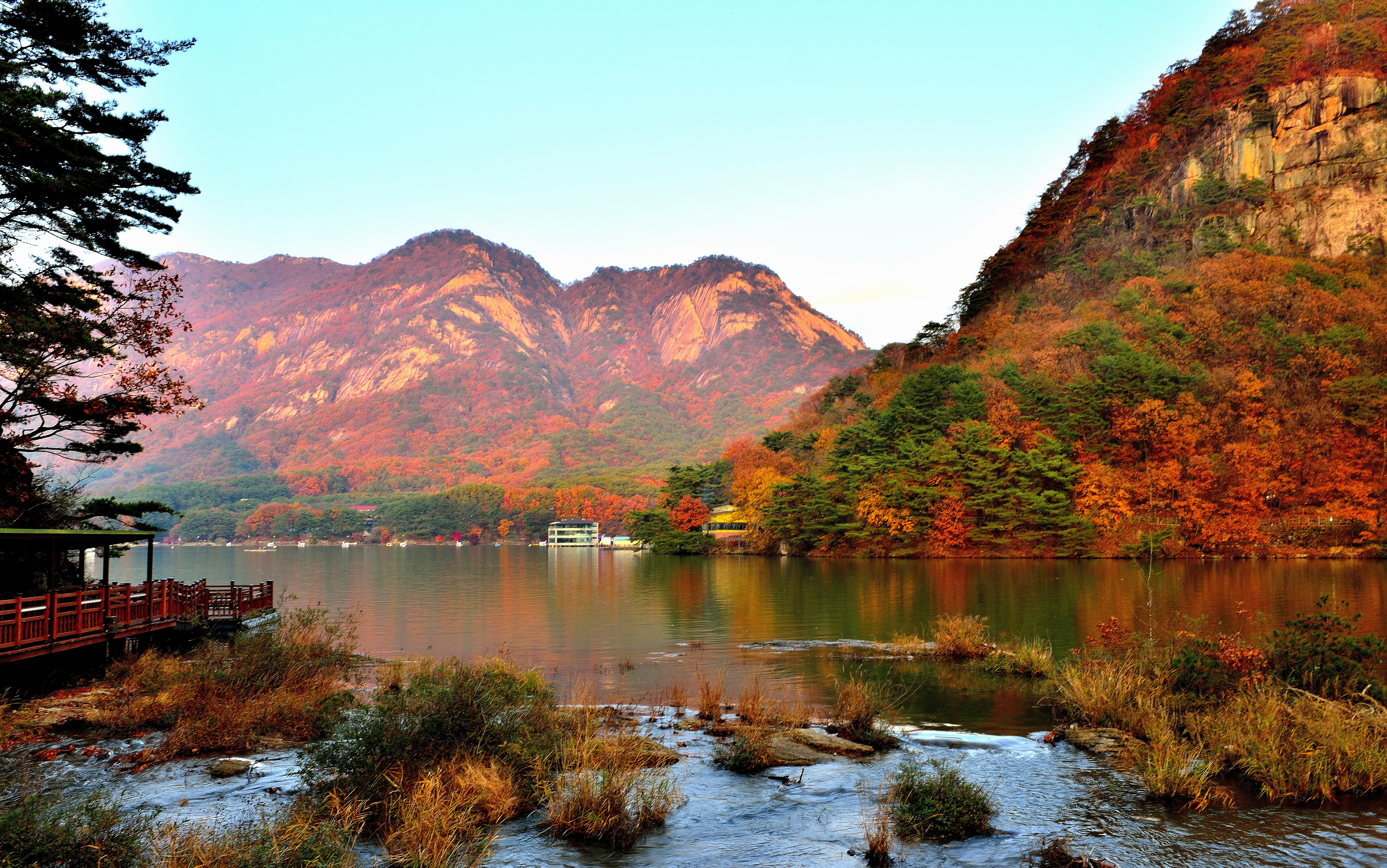 산정호수