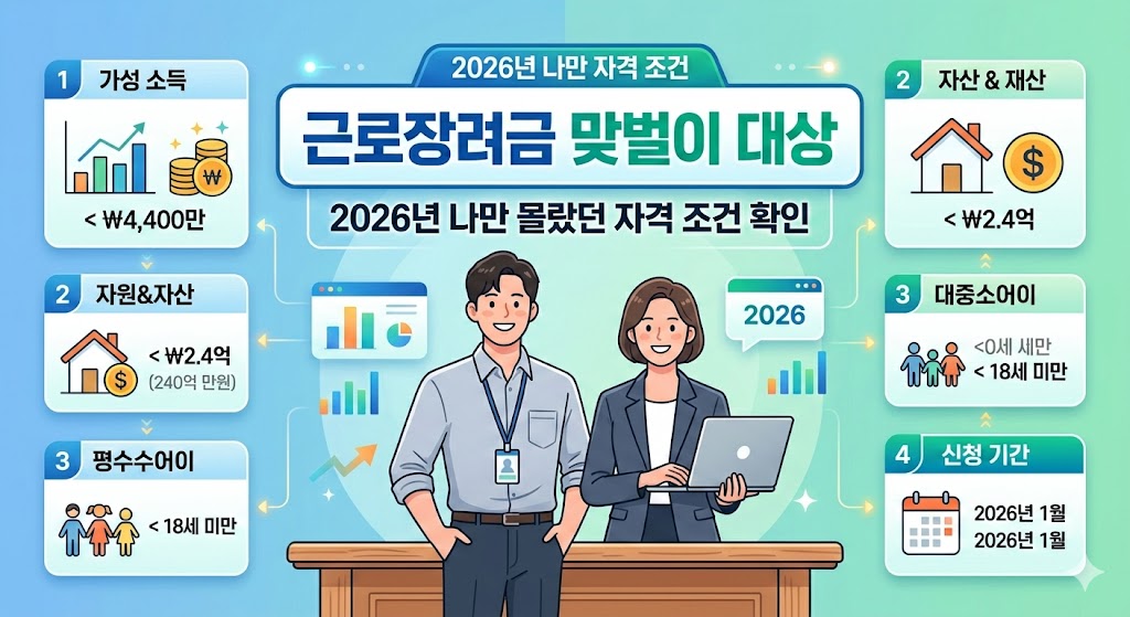 근로장려금 맞벌이 대상