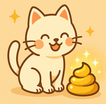 고양이 똥 꿈해몽 복권 행운