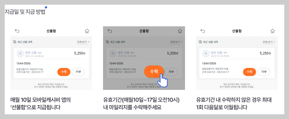 알뜰교통카드 신청방법
