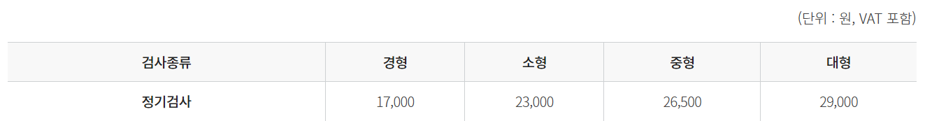 자동차 정기검사