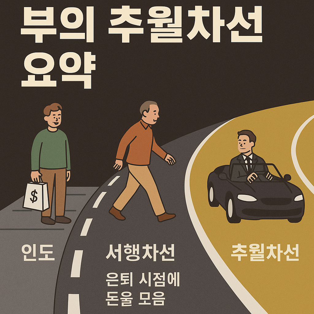 부의 추월차선 요약 : 평범한 길을 거부한 부자의 선택
